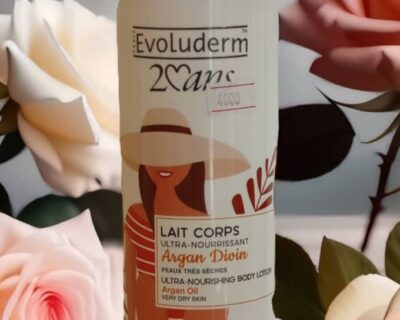 Lait corps ultra-nourissant Evoluderm, Argant Divin, 500 ml.  Peau très sèche